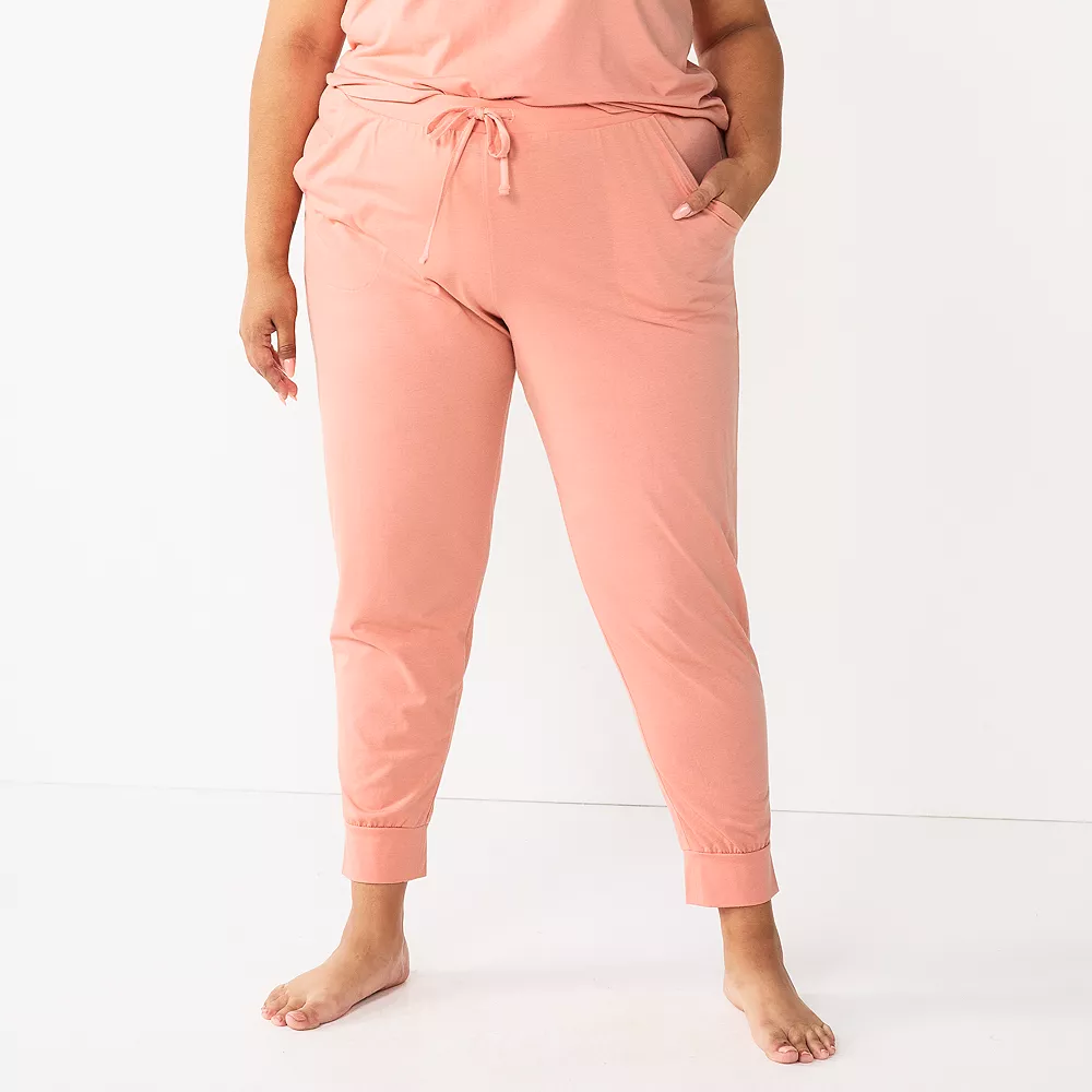 Plus Size Sonoma Goods For Life® Essential Banded Bottom Pajama Pants 3 Plus Size Sonoma Goods For Life® Essential Banded Bottom Pajama Pants - Image 3