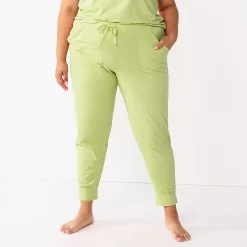 Plus Size Sonoma Goods For Life® Essential Banded Bottom Pajama Pants 10 Plus Size Sonoma Goods For Life® Essential Banded Bottom Pajama Pants -Sonoma Goods For Life Shop 5558717 Walace Green