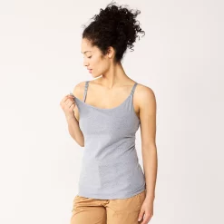 Maternity Sonoma Goods For Life® Nursing Shelf Cami -Sonoma Goods For Life Shop 5560294 Gray