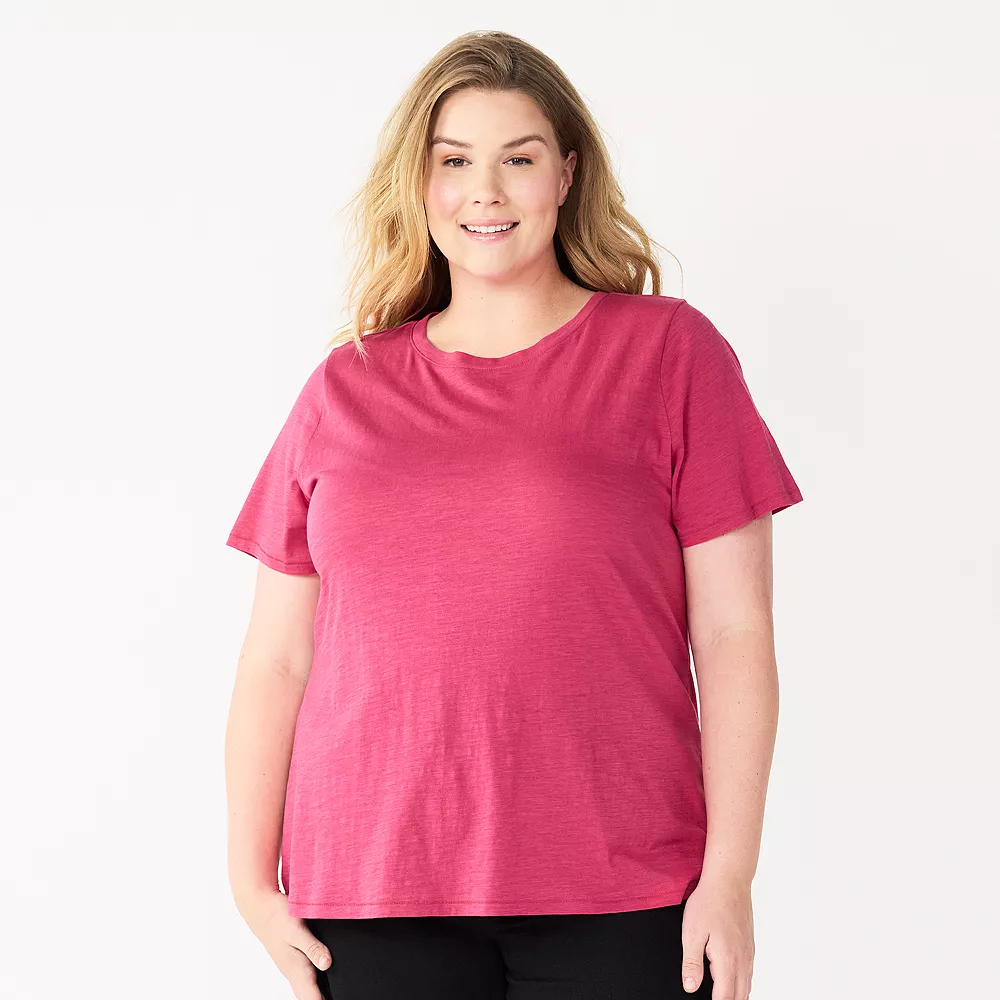 Petite Plus Size Sonoma Goods For Life® Crewneck Tee 21 Petite Plus Size Sonoma Goods For Life® Crewneck Tee - Image 21