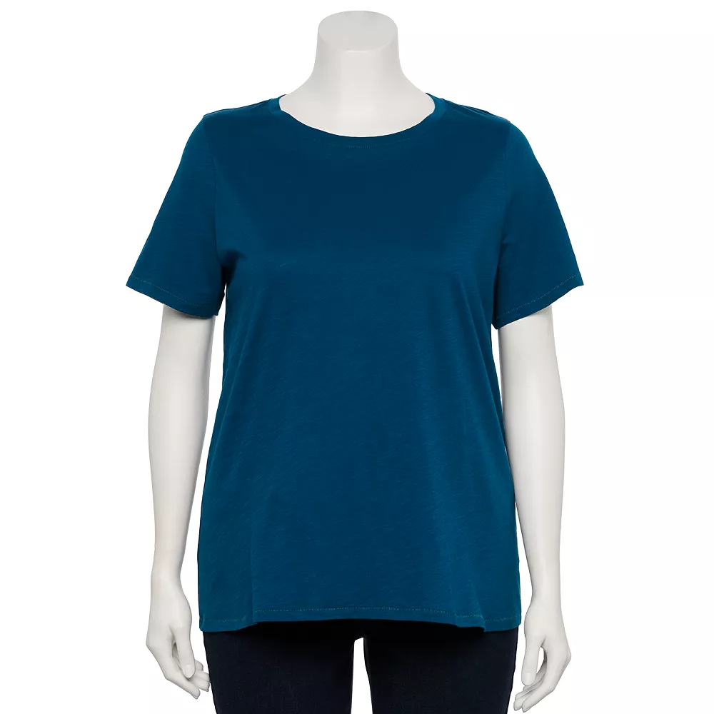 Petite Plus Size Sonoma Goods For Life® Crewneck Tee 26 Petite Plus Size Sonoma Goods For Life® Crewneck Tee - Image 26
