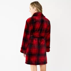 Women's Sonoma Goods For Life® Short Plush Robe 34 Women's Sonoma Goods For Life® Short Plush Robe -Sonoma Goods For Life Shop 5574694 ALT