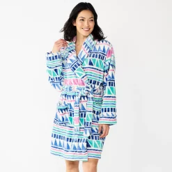 Women's Sonoma Goods For Life® Short Plush Robe 21 Women's Sonoma Goods For Life® Short Plush Robe -Sonoma Goods For Life Shop 5574694 Multi Geo
