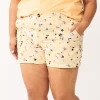 Plus Size Sonoma Goods For Life® High-Waisted Comfort Utility Shorts