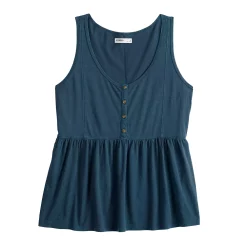 Women's Sonoma Goods For Life® Button Utility Tank -Sonoma Goods For Life Shop 5583719 ALT5