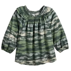 Women's Sonoma Goods For Life® Ruffle Shoulder Peasant Top -Sonoma Goods For Life Shop 5584039 ALT5