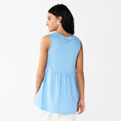 Maternity Sonoma Goods For Life® Swing Babydoll Top -Sonoma Goods For Life Shop 5587792 ALT