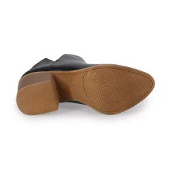 Sonoma Goods For Life® Donkey Women's Western Dip Ankle Boots -Sonoma Goods For Life Shop 5592173 ALT3