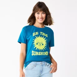 Women's Sonoma Goods For Life® Relaxed Graphic Tee -Sonoma Goods For Life Shop 5596692 Be The Sunshine