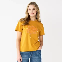 Women's Sonoma Goods For Life® Relaxed Graphic Tee -Sonoma Goods For Life Shop 5596692 Gold Valley Coffee