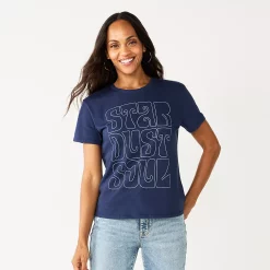 Women's Sonoma Goods For Life® Relaxed Graphic Tee -Sonoma Goods For Life Shop 5596692 Star Dust Soul