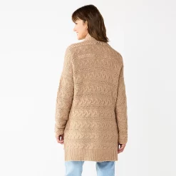 Women's Sonoma Goods For Life® Plush Cardigan 12 Women's Sonoma Goods For Life® Plush Cardigan -Sonoma Goods For Life Shop 5597627 ALT