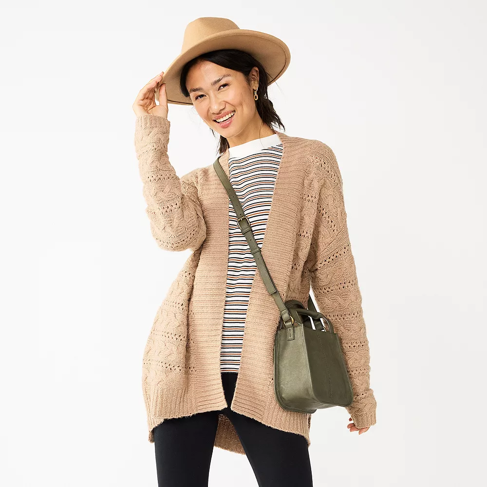 Women's Sonoma Goods For Life® Plush Cardigan 2 Women's Sonoma Goods For Life® Plush Cardigan - Image 2