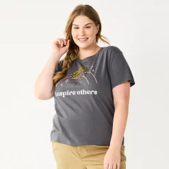 Plus Size Sonoma Goods For Life® Relaxed Graphic Tee -Sonoma Goods For Life Shop 5611932 Inspire Others
