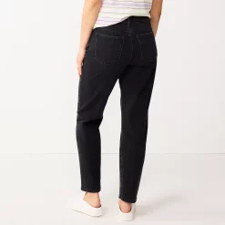 Women's Sonoma Goods For Life® Ultra High Rise Vintage-styled Straight-Leg Jeans -Sonoma Goods For Life Shop 5616387 ALT