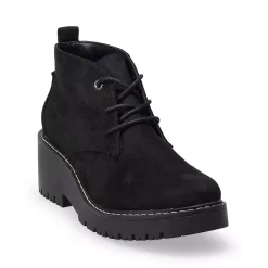 Sonoma Goods For Life® Snowstorm Women's Wedge Chukka Boots 9 Sonoma Goods For Life® Snowstorm Women's Wedge Chukka Boots -Sonoma Goods For Life Shop 5623729 Black