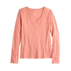 Women's Sonoma Goods For Life® Everyday Crewneck Long Sleeve Tee -Sonoma Goods For Life Shop 5625802 ALT5