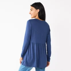 Maternity Sonoma Goods For Life® Long Sleeve Empire Waist Top 13 Maternity Sonoma Goods For Life® Long Sleeve Empire Waist Top -Sonoma Goods For Life Shop 5635424 ALT