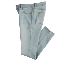 Women's Sonoma Goods For Life® Supersoft Stretch Midrise Skinny Jeans -Sonoma Goods For Life Shop 5671206 Cool Blue Wash ALT13