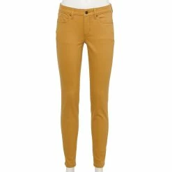 Women's Sonoma Goods For Life® Supersoft Stretch Midrise Skinny Jeans -Sonoma Goods For Life Shop 5671206 Kings Camel