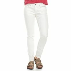 Women's Sonoma Goods For Life® Supersoft Stretch Midrise Skinny Jeans -Sonoma Goods For Life Shop 5671206 New White