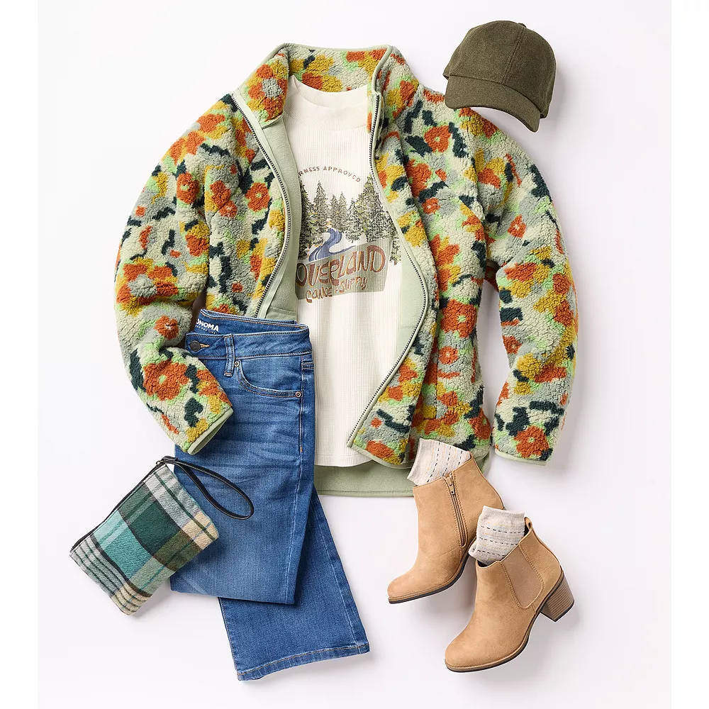 Women's Sonoma Goods For Life® Mockneck Waffle Top 11 Women's Sonoma Goods For Life® Mockneck Waffle Top - Image 11