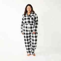 Plus Size Sonoma Goods For Life® Flannel Pajama Shirt & Pajama Pants Sleep Set -Sonoma Goods For Life Shop 5677717 ALT2