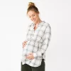 Maternity Sonoma Goods For Life® Belted Empire-Waist Tunic Shirt