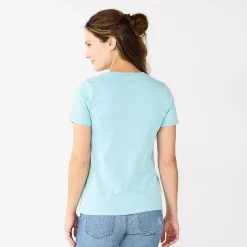 Women's Sonoma Goods For Life® Short Sleeve Christmas Graphic Tee -Sonoma Goods For Life Shop 5686036 ALT