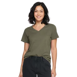 Women's Tall Sonoma Goods For Life® Everyday V-Neck Tee -Sonoma Goods For Life Shop 5686285 Olive