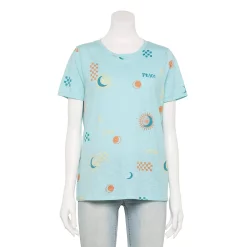 Women's Tall Sonoma Goods For Life® Essential Crewneck Tee -Sonoma Goods For Life Shop 5686288 Blue Suns Moon