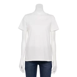 Women's Tall Sonoma Goods For Life® Essential Crewneck Tee -Sonoma Goods For Life Shop 5686288 White