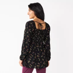 Maternity Sonoma Goods For Life® Smocked Bodice Empire Top 11 Maternity Sonoma Goods For Life® Smocked Bodice Empire Top -Sonoma Goods For Life Shop 5686595 ALT