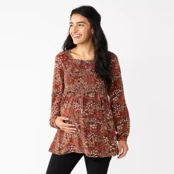 Maternity Sonoma Goods For Life® Smocked Bodice Empire Top 10 Maternity Sonoma Goods For Life® Smocked Bodice Empire Top -Sonoma Goods For Life Shop 5686595 Multi Floral