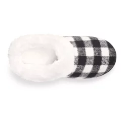Women's Sonoma Goods For Life® Faux Fur Buffalo Plaid Clog Slippers 12 Women's Sonoma Goods For Life® Faux Fur Buffalo Plaid Clog Slippers -Sonoma Goods For Life Shop 5697310 ALT4
