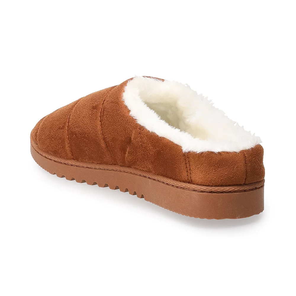 Sonoma Goods For Life® Faux Fur Slippers 4 Sonoma Goods For Life® Faux Fur Slippers - Image 4