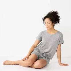 Women's Sonoma Goods For Life® Essential Pajama Shorts 14 Women's Sonoma Goods For Life® Essential Pajama Shorts -Sonoma Goods For Life Shop 5727033 ALT4