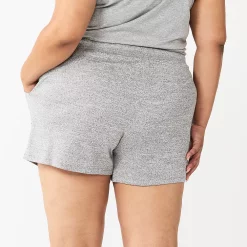 Plus Size Sonoma Goods For Life® Essential Pajama Shorts 11 Plus Size Sonoma Goods For Life® Essential Pajama Shorts -Sonoma Goods For Life Shop 5727046 ALT