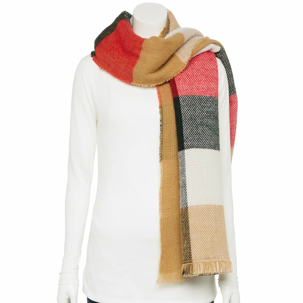 Women's Sonoma Goods For Life® Oblong Reversible Scarf 1 Women's Sonoma Goods For Life® Oblong Reversible Scarf