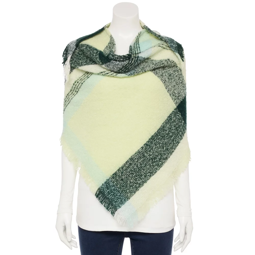 Women's Sonoma Goods For Life® Slub Yarn Boucle Triangle Scarf 4 Women's Sonoma Goods For Life® Slub Yarn Boucle Triangle Scarf - Image 4