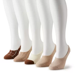 Women's Sonoma Goods For Life® Liner 5 Pack -Sonoma Goods For Life Shop 5743824 Brown Checkered