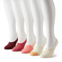 Women's Sonoma Goods For Life® Liner 5 Pack -Sonoma Goods For Life Shop 5743824 Pink Stripes And Dots