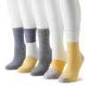 Sonoma Goods For Life® 5 Pack Colorblocks Crew Socks