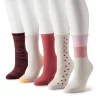 Sonoma Goods For Life® 5 Pack Stripes & Dot Crew Socks