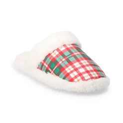Women's Jammies For Your Families® Plaid Scruff Slippers