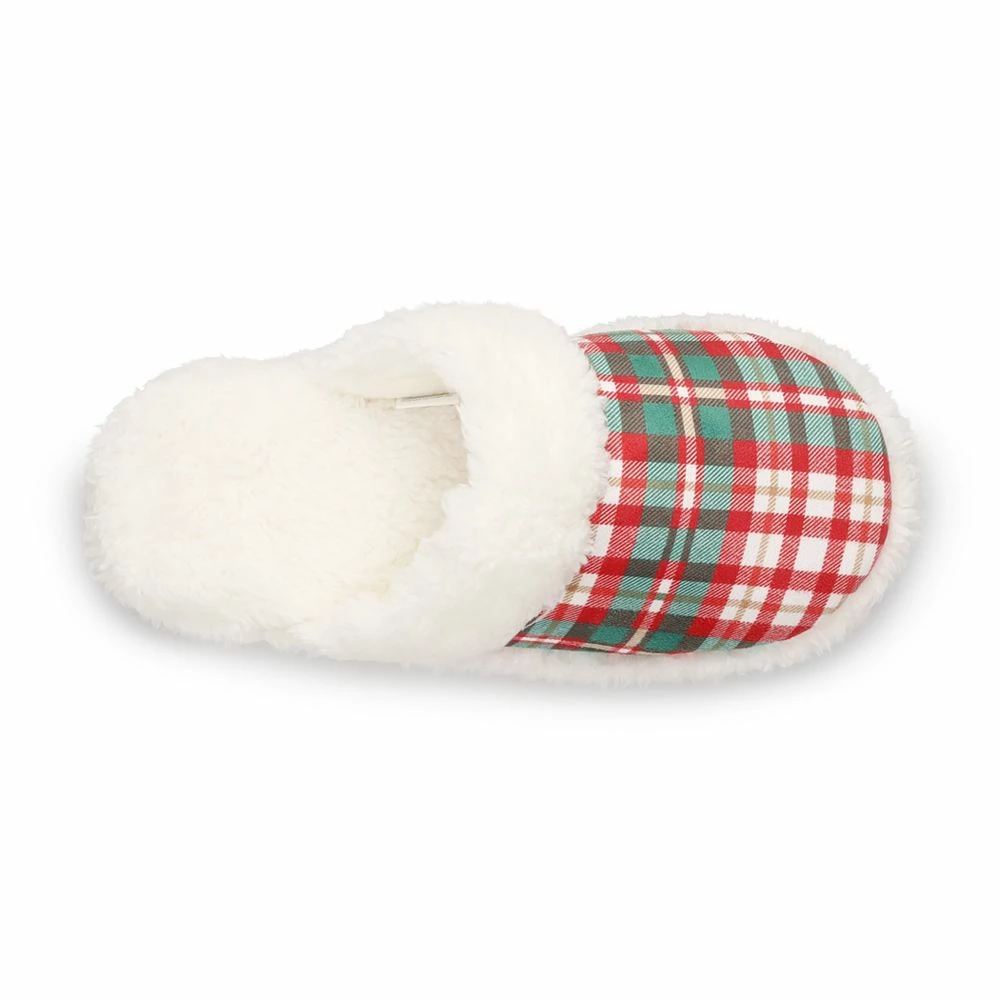 Women's Jammies For Your Families® Plaid Scruff Slippers 5 Women's Jammies For Your Families® Plaid Scruff Slippers - Image 5