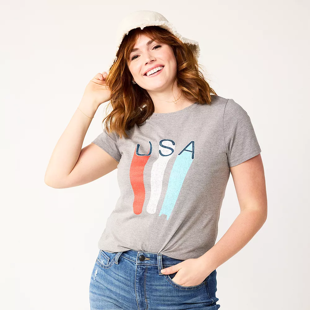 Women's Sonoma Goods For Life® Patriotic Graphic Tee 11 Women's Sonoma Goods For Life® Patriotic Graphic Tee - Image 11