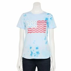 Women's Sonoma Goods For Life® Patriotic Graphic Tee 26 Women's Sonoma Goods For Life® Patriotic Graphic Tee -Sonoma Goods For Life Shop 5757625 Tie Dye Flower Flag