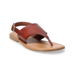 Sonoma Goods For Life® Corinne Shield Women's Thong Sandals 9 Sonoma Goods For Life® Corinne Shield Women's Thong Sandals -Sonoma Goods For Life Shop 5775467 Brown