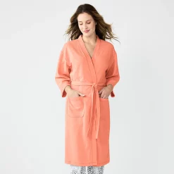 Women's Sonoma Goods For Life® Cloud Knit 3/4 Sleeve Robe 12 Women's Sonoma Goods For Life® Cloud Knit 3/4 Sleeve Robe -Sonoma Goods For Life Shop 5780935 Blush